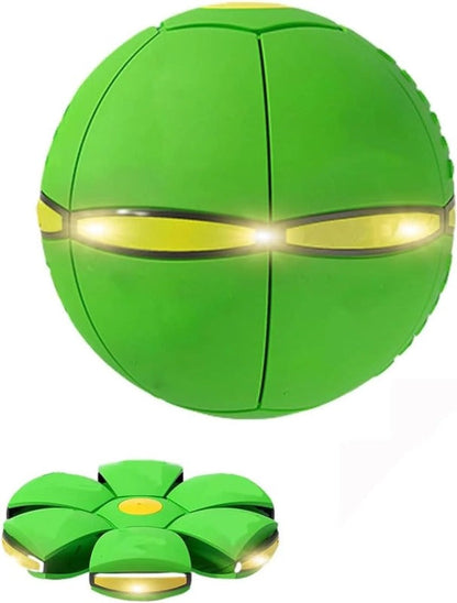 Transforming Saucer-Ball Toy