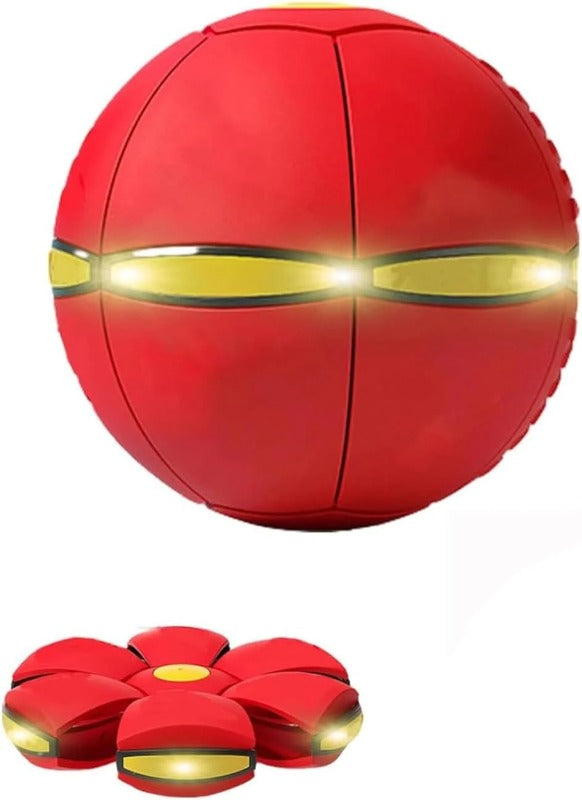Transforming Saucer-Ball Toy