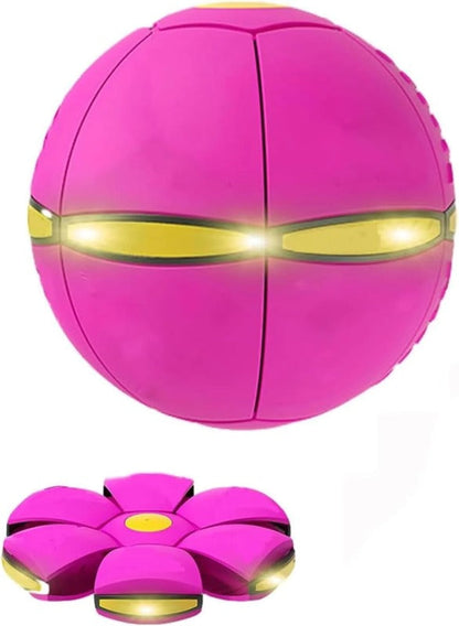 Transforming Saucer-Ball Toy
